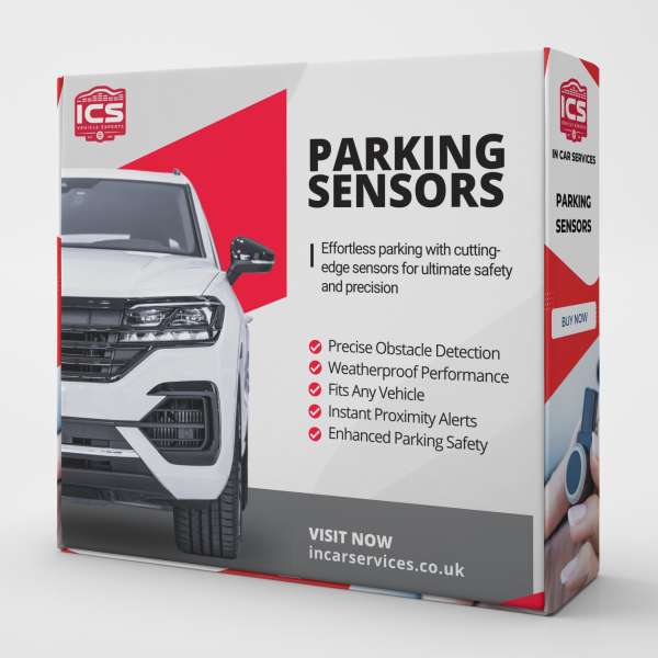 Advanced Parking Sensors with Real-Time Distance Monitoring